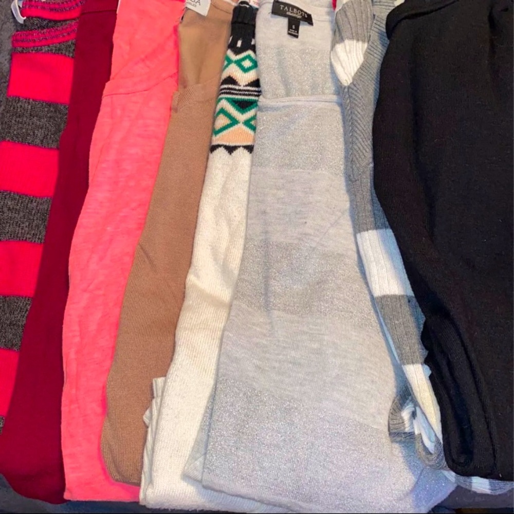 Bundle 8 small long sleeve